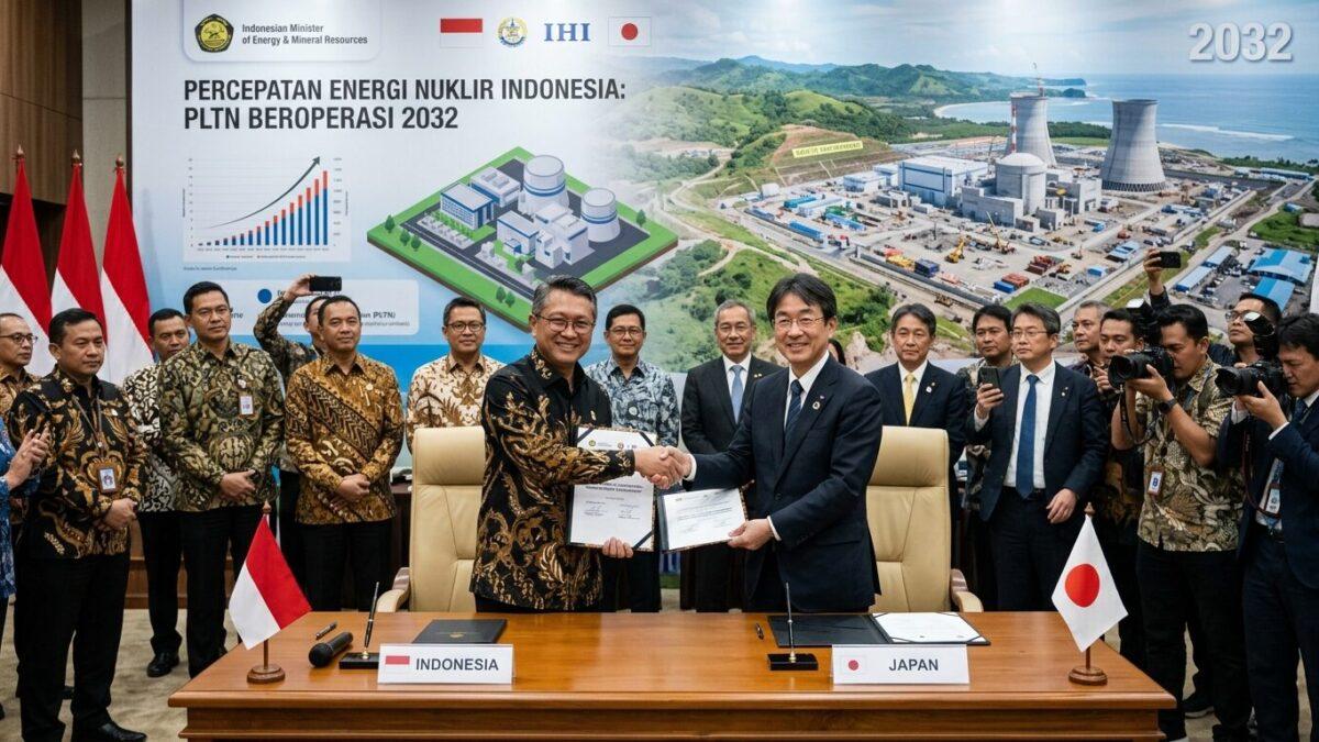 Menuju Era Energi Nuklir, Indonesia Gandeng Jepang Siapkan PLTN Komersial dan SDM Nasional